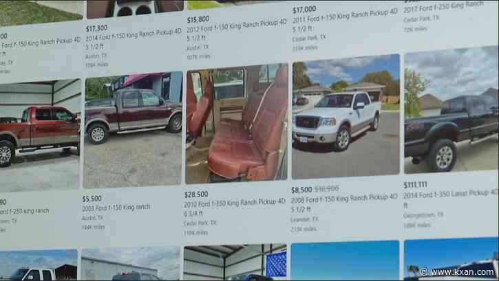 Texans scammed into buying stolen vehicles on social media