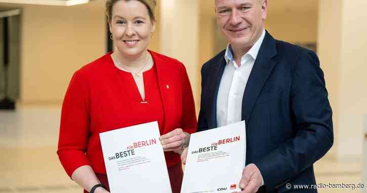 Berlin: CDU und SPD legen Koalitionsvertrag vor
