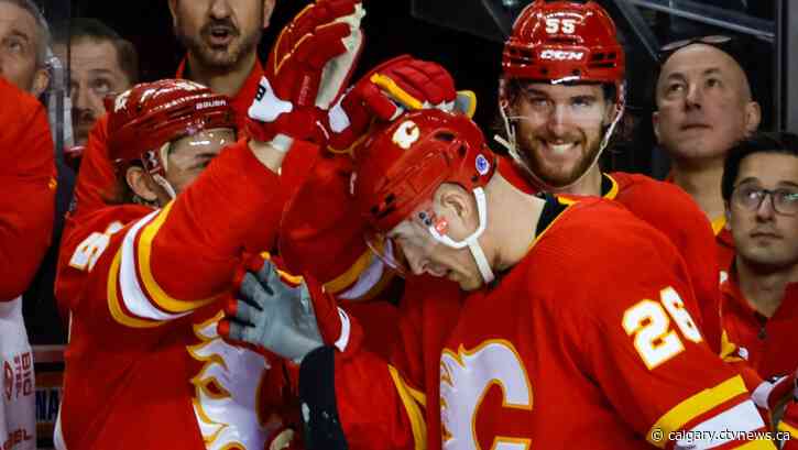 Calgary Flames edge Anaheim Ducks 5-4 to stay in the NHL playoff hunt