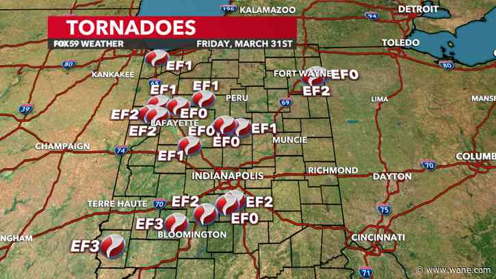 April tornadoes in Indiana are not uncommon