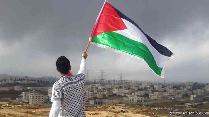 UNISON opposes school demolition in West Bank