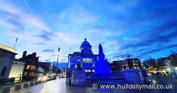 Hull landmarks will be lit up blue and it's for a very important cause