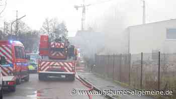 Brand in Lagerhalle: Ursache war wohl technischer Defekt