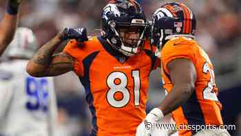 Broncos' Tim Patrick says he is 'cleared to do everything' after missing last season with torn ACL