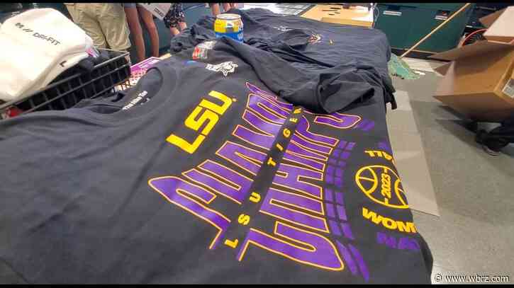 Tiger fans snapping up championship gear