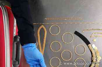 HZA-S: Stuttgarter Zöllner decken wiederholt den Schmuggel von Goldschmuck auf