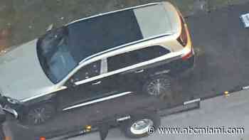 Driver Injured After Mercedes SUV Riddled With Bullets, Crashes Into Tree on I-95: FHP