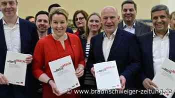 Berlin: CDU und SPD stellen Koalitionsvertrag vor