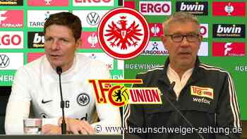Pokal: Frankfurt hofft auf "Befreiungsschlag" - Union setzt auf "Tugenden"