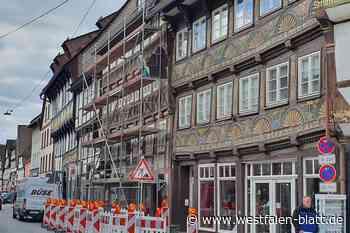 Landesgartenschau Höxter: Häuser bekommen neuen Anstrich
