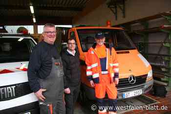 Die Stadt fährt umweltfreundlich vor