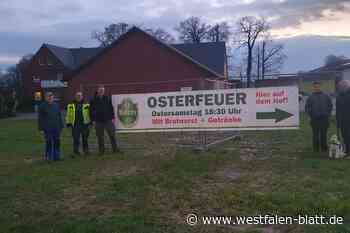 Hüllhorst: Alle Orte für Osterfeuer stehen fest
