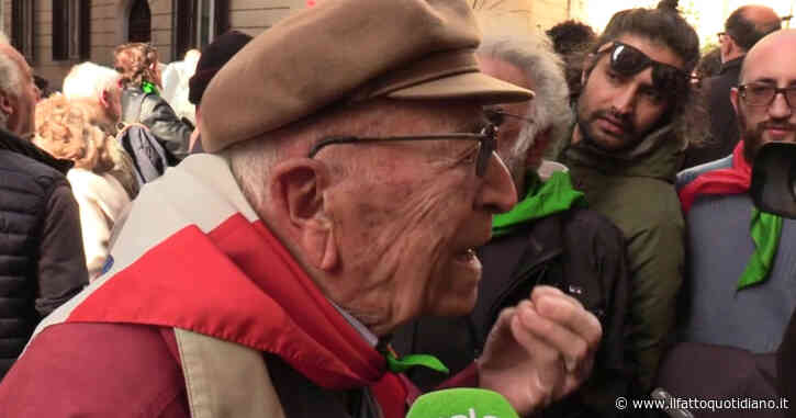 Via Rasella, il partigiano Nazio (98 anni) contro La Russa: “Ha offeso chi ha dato la vita per l’Italia. Il fascismo fu sconfitto, se ne faccia una ragione”