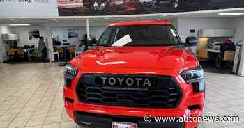 TOYOTA/LEXUS: Toyota sales fall 9.1% in March, despite Lexus gain