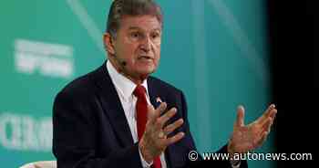 Manchin steps up clash with Biden over electric-car tax credits