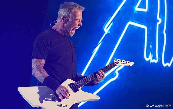 Metallica’s James Hetfield announces new book about his guitars