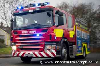 Crews use leaf blowers to help put out wild fires in Rossendale