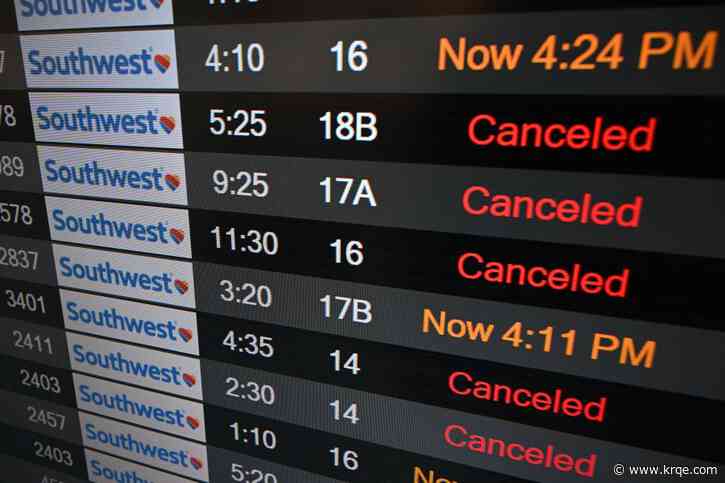 Which airports had the most delays and cancellations in 2022?