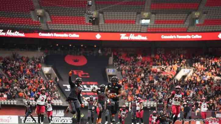 B.C. Lions donate over $300,000 to amateur football in the province