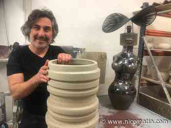 Installé dans l'atelier mythique de Roger Capron, Tino Aiello, homme de terre et de sensibilité à Vallauris