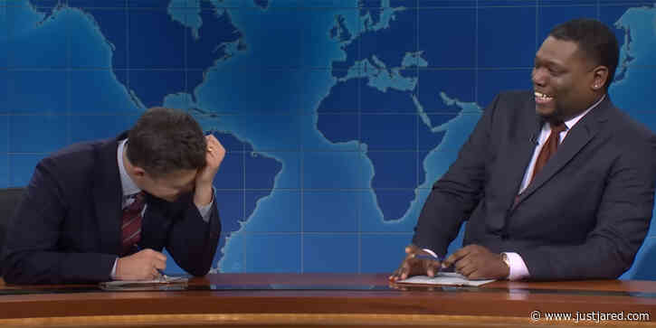 Michael Che's April Fool's Day Prank on Colin Jost Involved Entire 'SNL' Audience & It's Going Viral!