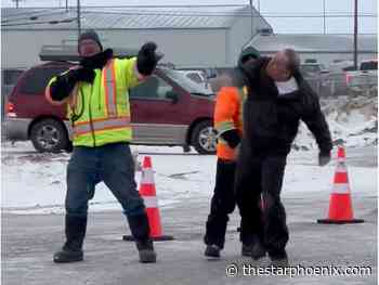Police investigating post-game incident caught on video in SaskTel Centre parking lot