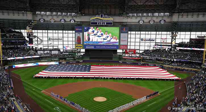 Brewers' blunder has fans miss flyover during national anthem at home opener
