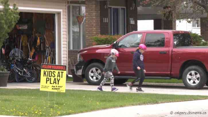 Lethbridge's Slow Your Roll campaign re-launches helping keep children, pedestrians safe
