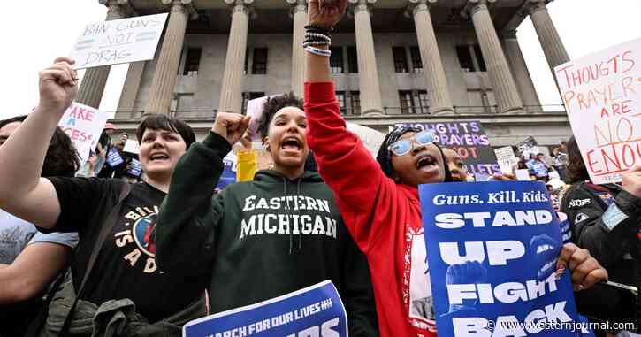 Truly Evil: Camera Catches What Protesters Did with Their Hands After Christian School Shooting