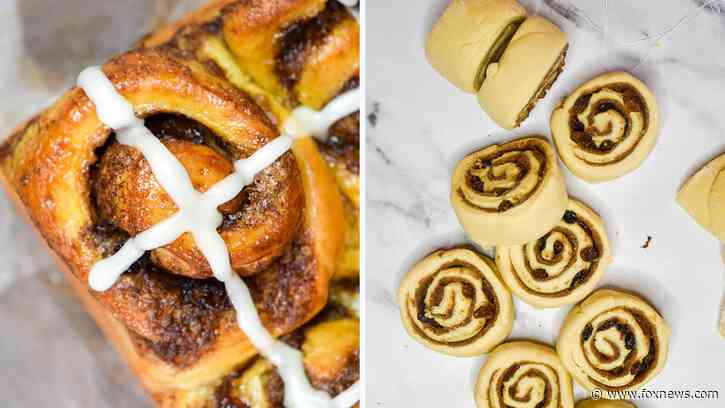 Hot cross bun cinnamon rolls for Easter 2023: Try the recipe