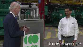 President Biden's visit prompts the question: What are electrolyzers?