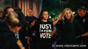 FL Democrats Fried, Book Arrested in Tallahassee During Abortion Ban Protest