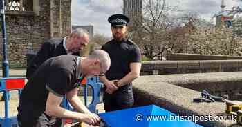 Bristol knife bins installed at Castle Park and community centre