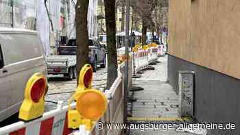 Mehrere Baustellen begleiten die Augsburger Frühjahrsdult