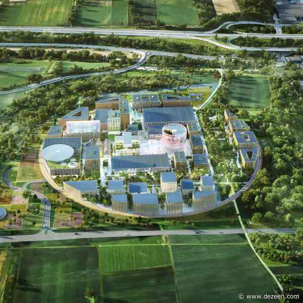 MVRDV designs German AI hub to be "visible in satellite photos"
