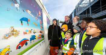Hull Live community news updates: Children's artwork turned into Fruit Market murals
