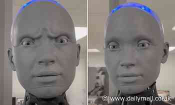 'World's most advanced' humanoid robot Ameca says it is sad it will never find LOVE