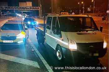 Dartford Crossing A2: Stolen van recovered and man arrested