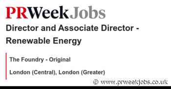The Foundry - Original: Director and Associate Director - Renewable Energy