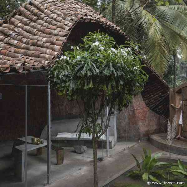 Earthscape Studio nestles vaulted house in Kerala forest