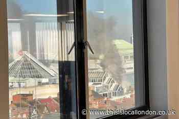 Firefighters tackle High Street Sutton Chopstix Noodle Bar fire