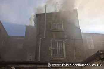 WATCH video shows Chopsticks High Street Sutton restaurant fire