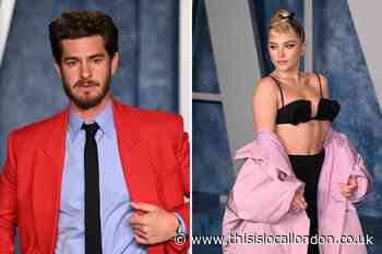 Andrew Garfield and Florence Pugh filming in London for new film