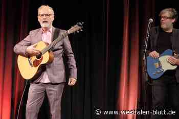 Reinhold Beckmann gibt in Herford ein Konzert