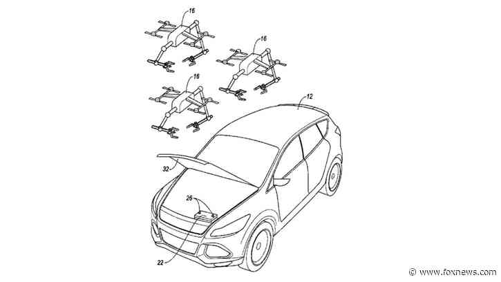 Ford's flying battery drones could jump start your dead car