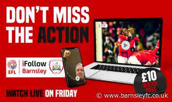 WATCH THE REDS AT BURTON ON IFOLLOW BARNSLEY