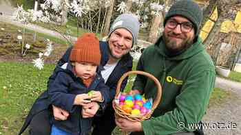 3000 Ostereier im Botanischen Garten