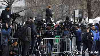 Anklage gegen Donald Trump: „Linesitter“ reservieren beste Plätze vor dem Gericht