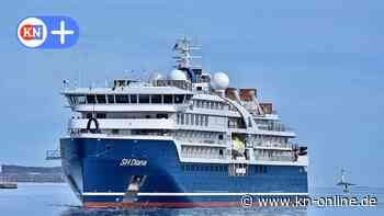 Aus der Werft nach Kiel: Erstes großes Kreuzfahrtschiff abgefertigt 