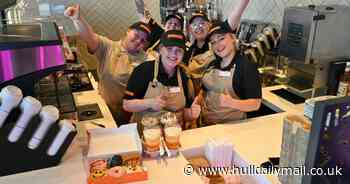 Inside Hull's very first Dunkin' Donuts store - with 12 classic flavours on offer